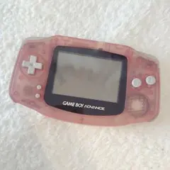 ゲームボーイアドバンス クリアピンク 本体