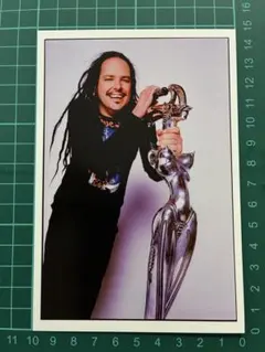 ジョナサン・デイヴィス 直筆サイン入りミニポスター &Korn20周年記念ピック ジョナサン・デイヴィス 直筆サイン入りミニポスター &Korn20周年記念