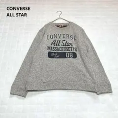【コンバース】スウェット　ユニセックス　XL LL 大きいサイズ　グレーのサムネイル