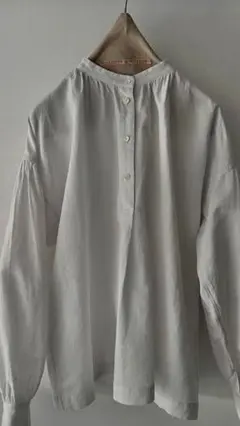 • Button front gather blouseのサムネイル