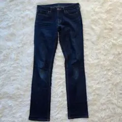 無印良品　デニムパンツ　64　ストレッチ スリム　ジーンズ