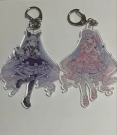 pixel ribbon ぴくりぼ 鹿野ななみ アクリルキーホルダー アクキー