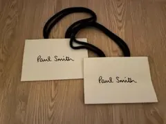 【新品未使用】Paul Smithのショッパー袋（ショプ袋）2点セット
