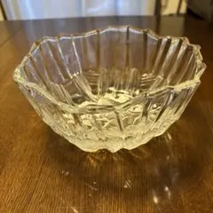 クリスタルガラス製ボウル