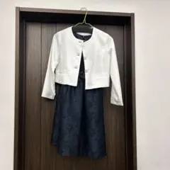 コムサイズム女の子フォーマルワンピース3点セット