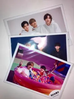 なにわ男子 写真セット 3枚