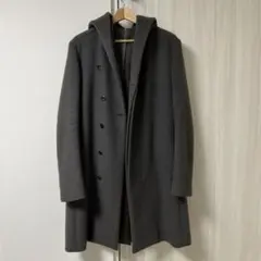 KAZUYUKI KUMAGAI(アタッチメント) フード付きチェスターコート