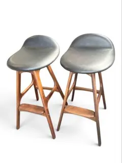 大塚家具　北欧デザインカウンタースツール2脚SET 大塚家具 北欧デザインカウンタースツール2脚SET - メルカリ