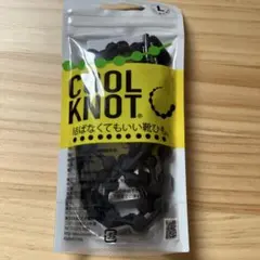 COOL KNOT 結ばない靴ひも Lサイズ ブラックのサムネイル