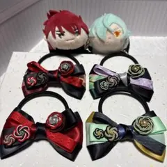 ☆U-Mi様専用☆イメージリボンヘアゴム　４点