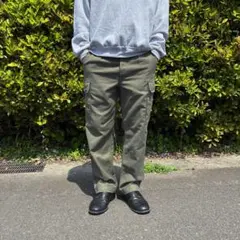 ドイツ軍 モールスキン カーゴパンツ W32 雰囲気◎ ユーロミリタリー