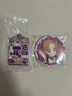 アイカツ 缶バッジ だれでもアクリルチャーム