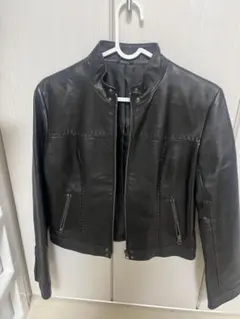 高級品　licorice ブラック 羊革　ジャケット