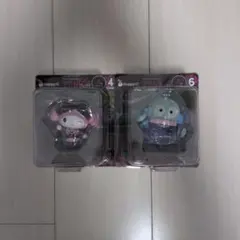 サンリオ Happyくじ PUNK A賞 マイメロディ ハンギョドン 2点