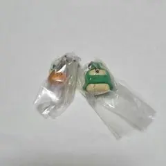 お文具といっしょ　めじるしアクセサリー　プリンさん(ばぶ)・ゼリーさん(ばぶ)