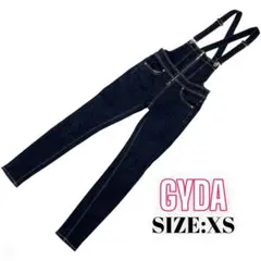 ⭐️A69⭐️ GYDA ♥ ZIP デニム サロペット オーバーオール スキニー