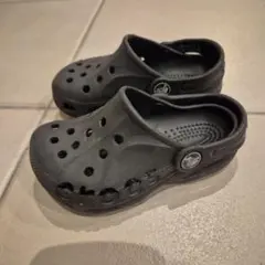 Crocs キッズサンダル ブラック