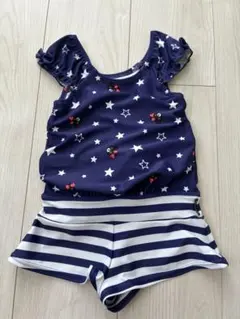 ミキハウス　水着　80cm 美品