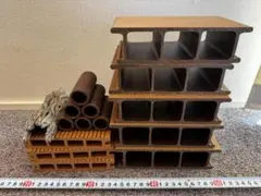 プレコシェルター人工木　おまけ有り