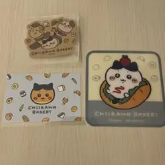ちいかわベーカリー　ハチワレ　ステッカー　ノベルティ