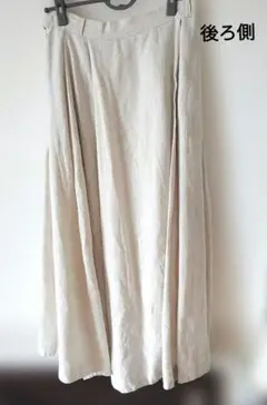 URBAN RESEARCH DOORS リネン素材 ロングスカート