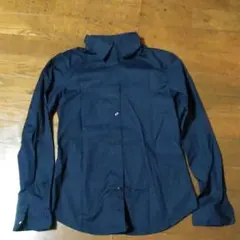 ユニクロ　紺シャツ　Mサイズ