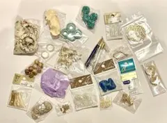 ハンドメイド資材まとめ売り　アクセサリー資材まとめ売り　G