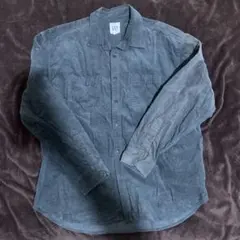00’s old gap コーデュロイシャツ　オリーブ　M size ビンテージ