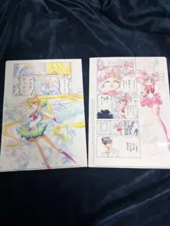 ファミリーマート　セーラームーン　ちびうさ　A4 クリアファイル