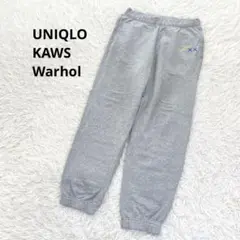 即完売✨ ユニクロ コラボ カウズ ウォーホル スウェットパンツ 綿 ジョガー