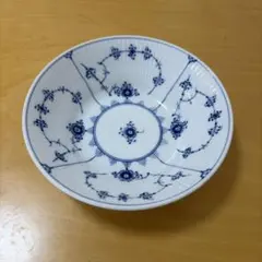 ROYAL COPENHAGEN】ブルーフルーテッド ハーフレース 19cm④ - メルカリ