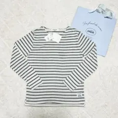 ジェラートピケオム　メンズ　ルームウェア　パジャマ　薄手長袖　ボーダー