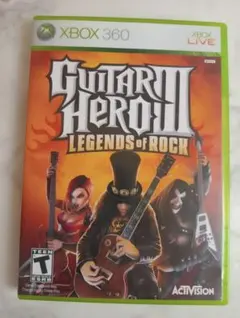 中古★Xbox360　Guitar Hero3　ギターヒーロー海外版ゲームソフト