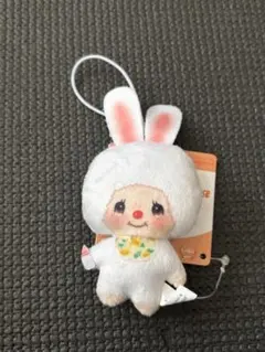 モンチッチ　お花柄ぬいぐるみチャーム　モンチッチぬいぐるみ　　花柄ぬいぐるみ