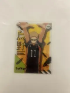 月島蛍　烏野高校 カード 11番　ハイキュー