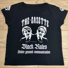 【希少】the GazettE Tシャツ Black Rules