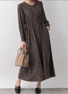 グローバルワーク　さらさらリラックススタイルワンピース