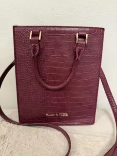 メゾンドフルール　ショルダーバック　美品　秋冬