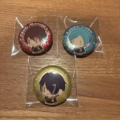 【缶バッジセット】あんスタ 中国 ぬいぐるみボタン缶バッジ 流星隊