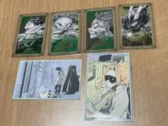 ヒロアカ展 箔押しクリアカード メモリアルコレクション 緑谷出久 オールマイト