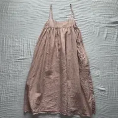 nestRobe ネストローブ リネンキャミソールワンピ　B品　ピンク