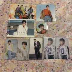 JO1 河野純喜 トレカ 缶バッジ ポストカード コースター