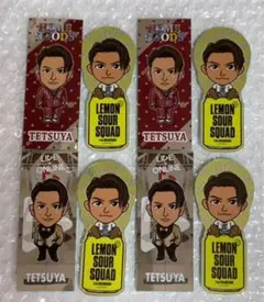 EXILE THE SECOND TETSUYA 千社札ステッカー 4種 セット