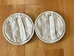 無印良品　鍋敷きにもなる鍋つかみ　2枚セットのサムネイル