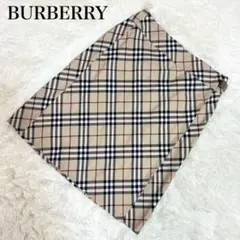 美品✨BURBERRY バーバリー ブルーレーベル ノバチェックスカート 36