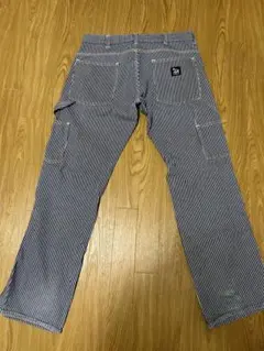 The LA Mart ストライプ ワークパンツ L