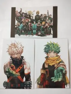 僕のヒーローアカデミア　42巻　特典　イラストカード　3点セット