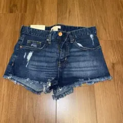 H＆M  ダメージ　デニムショートパンツ
