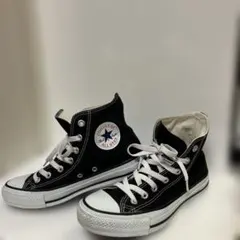 CONVERSE ALL STAR 黒ハイカット24.5cm