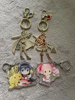 魔法少女まどか☆マギカ 10thキーホルダー 4種セット